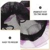 Invisible Ballet Hair Nets, 20 Count, Polyester, Purple view 3