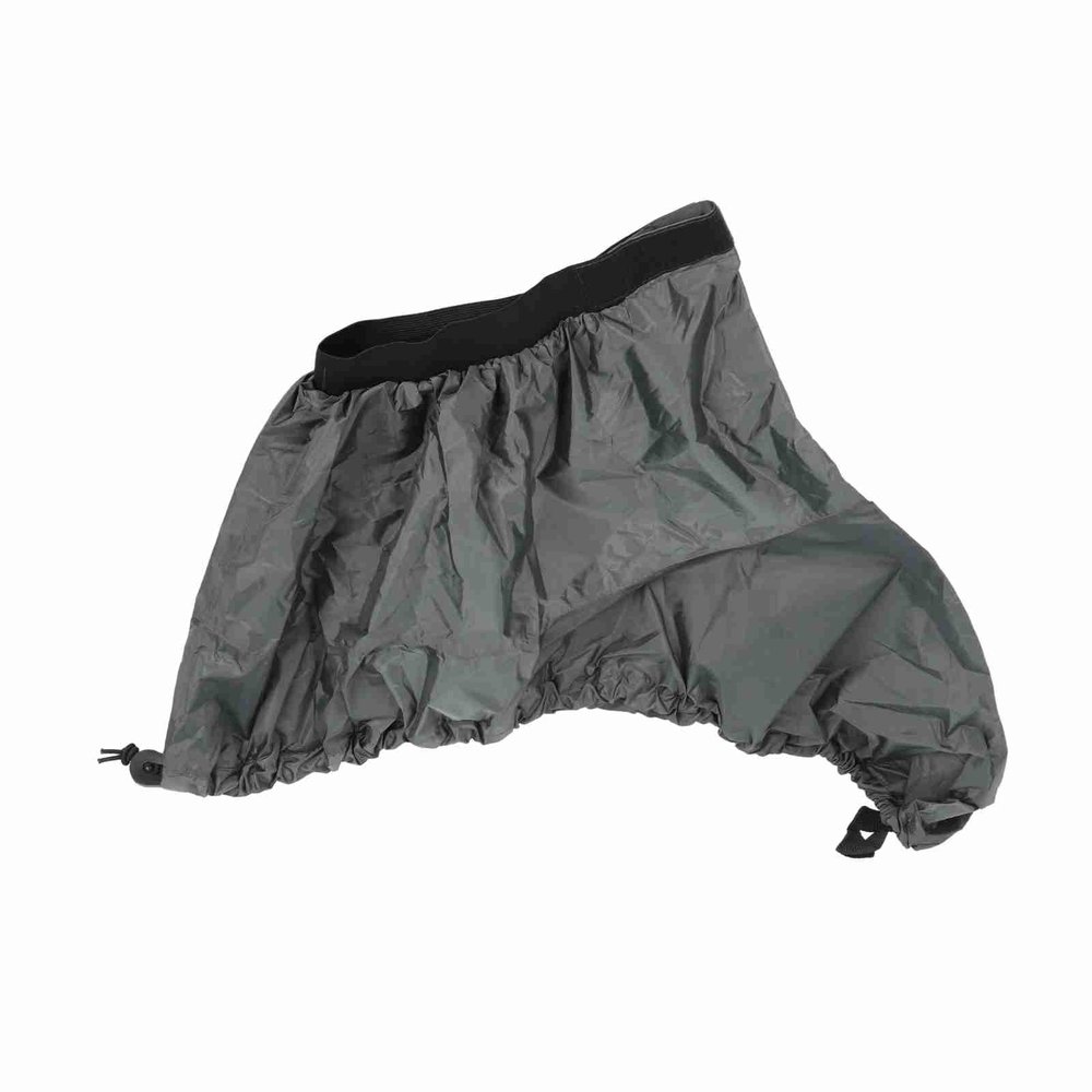 OVAQUIXI Kayak Spray Skirt, Adjustable Nylon Cockpit Cover, Grey
