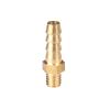 5-Piece Brass Tube Adapter Set, Hose Barb to Metric Male Thread, M3–M10 view 3