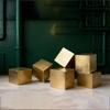 1-Piece H59 Brass Block, Sturdy Square Bar, Cube-Shaped, 1050 mm Thick, for Machining and Prototyping (20 mm x 20 mm x 15 mm) view 3