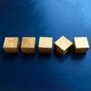 1-Piece H59 Brass Block, Sturdy Square Bar, Cube-Shaped, 1050 mm Thick, for Machining and Prototyping (20 mm x 20 mm x 15 mm) view 4