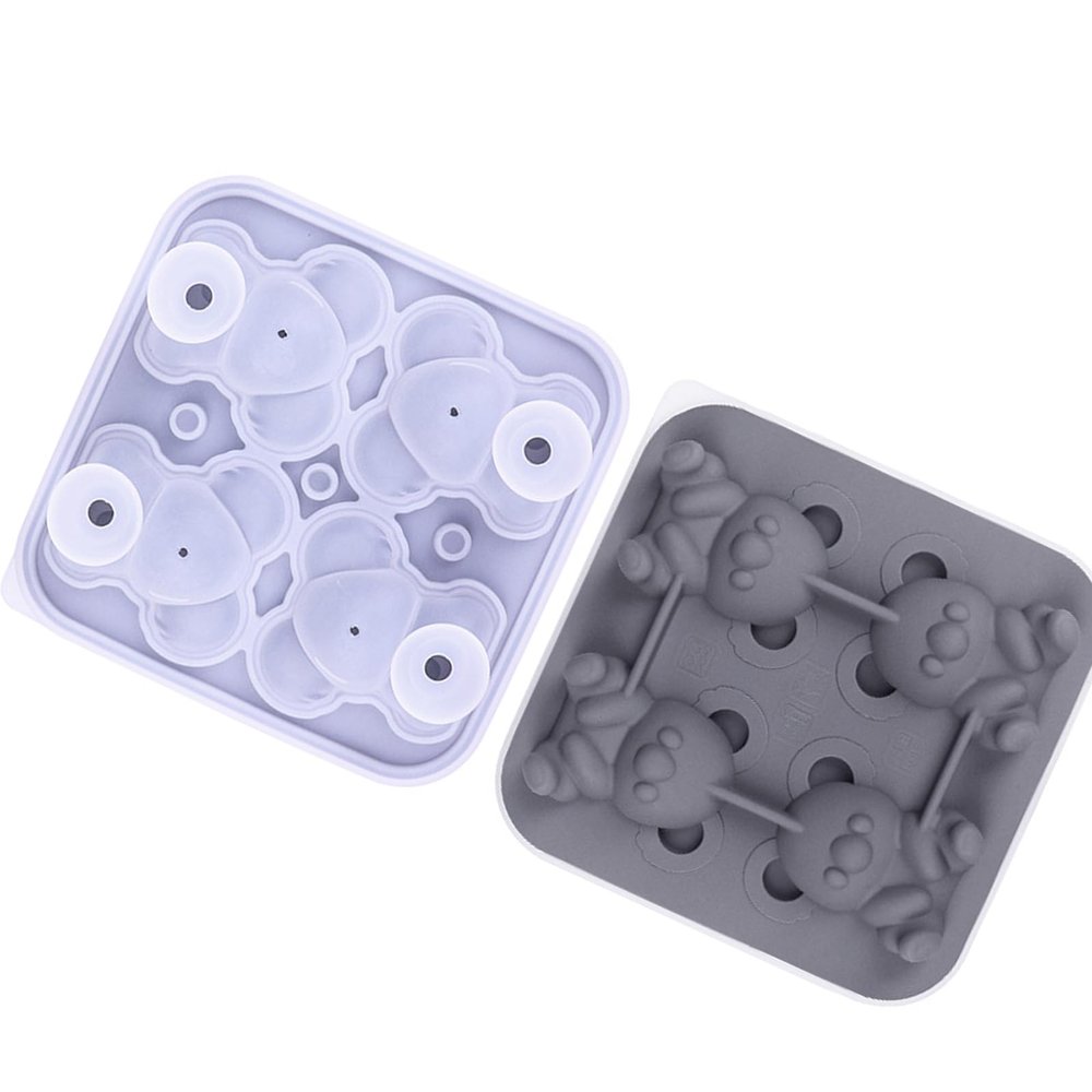 Koala-Shaped Silicone Ice Cube Mold