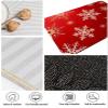 Xueneige Christmas Rug for Living Room, Low-Pile Non-Slip Holiday Decor view 2
