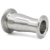 UYCUODLUY SS304 Stainless Steel Ferrule, 119 × 50.5 mm OD to 102 × 38 mm, Three-Clip Concentric Reducer view 2