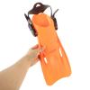 Healeved Snorkeling Set with Mask, Snorkel and Fins, Lightweight, Comfortable and Compact, Size 35–39, Orange view 3