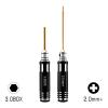 INJORA 2.0mm+ Phillips Screwdriver and 3.0mm Hex Nut Driver for 1/30 Axial SCX30 view 2