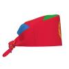 QAZWZML Eritrean Flag Printed Cleaning Work Cap with Adjustable Back Strap and Sweatband view 1