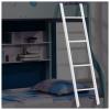 Hook-On/Standing Bunk Bed Ladder, White Metal, 1.5 m Hook Version view 1