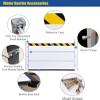 Reusable Aluminum Flood Barrier, Silver, 135 × 40 cm view 3