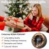 Animal Christmas Ornament, 2D Flat Acrylic Woodland Animal Decoration for Christmas Trees, Hanging Gift (9pcsC) view 4