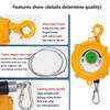 AYVADA Spring Balancer, Retractable, 1.5 m Wire Rope, 60–70 kg view 4