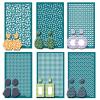 SHYYOULQE Geometric Reusable Silk Screen Stencils for Clay view 2