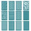 SHYYOULQE Geometric Reusable Silk Screen Stencils for Clay view 3