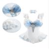 FCCAM Kawaii Bunny Costume for Women with Lace & Bow, White, XL view 4