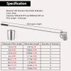 Lumivex Telescopic Water Sampler, 500 mL/1000 mL, 0.6–1.5 m view 2