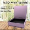 NEUSER PAPIER Gift Box with Hinged Lid, 2-Pack, DIN A4, Purple, 334 x 242 x 65 mm view 2