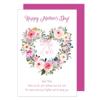 Edition Seidel Premium Mother's Day Greeting Card with Envelope, English “Happy Mother's Day” Design (MT122 SW026) view 1