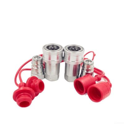 Gettimore Hydraulic Quick Couplers, NPT 1/2" and 1/4", ISO 7241-A (B)