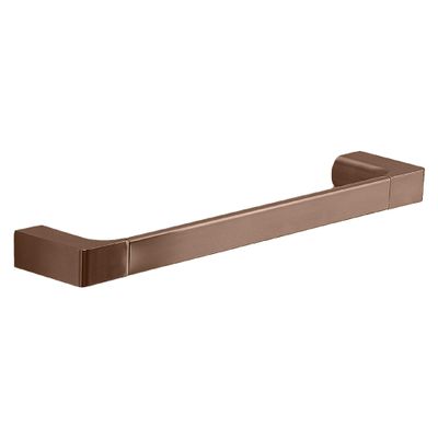 Gedy Pirenei Towel Holder, 35 cm, Brass, Rose Gold