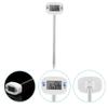 VALICLUD Stainless Steel Soil Meter for Moisture and Temperature, White view 3