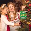 Christmas Cash Holder, 2D Wooden Ornament with Clips view 3