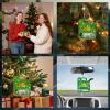 Christmas Cash Holder, 2D Wooden Ornament with Clips view 4