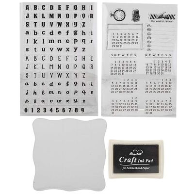 Clear Silicone Stamps for Scrapbooking and DIY Crafts