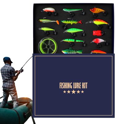 Generic Set of Fishing Lures, Artificial Lures for Perch