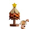 Wooden Christmas Tree Trivet Set view 1