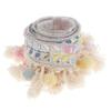 1 Pc Elegant Beaded Tassel Trim, 1 Yard Pom-Pom Ball Braided Trim view 3