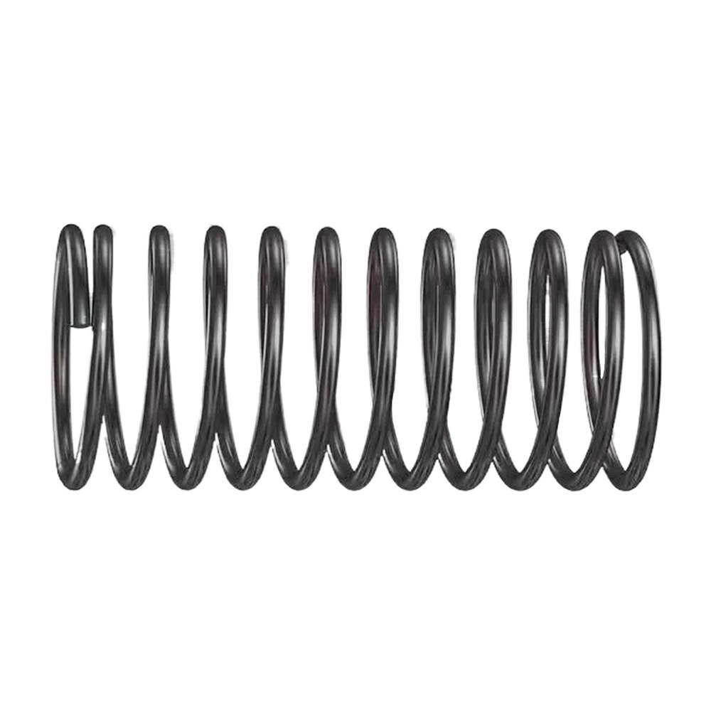 2 Black Compression Springs, Spring Steel, 1.6 mm Wire, 24 mm OD, 60 mm Long