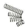 2 Black Compression Springs, Spring Steel, 1.6 mm Wire, 24 mm OD, 60 mm Long view 4