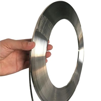 MULANGDI 2 m/Piece 304 Stainless Steel Narrow Strip, Width 2.5–8 mm, Thickness 0.1–0.8 mm (0.25 × 5 mm × 2 m)