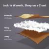 BISINNA Double Flannel Sleeping Bag for Adults, 2-Person Queen Size view 3