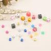 QUARKZMAN 300 Mini Dice, 8 mm/0.31 in, Beige/Black Acrylic view 4