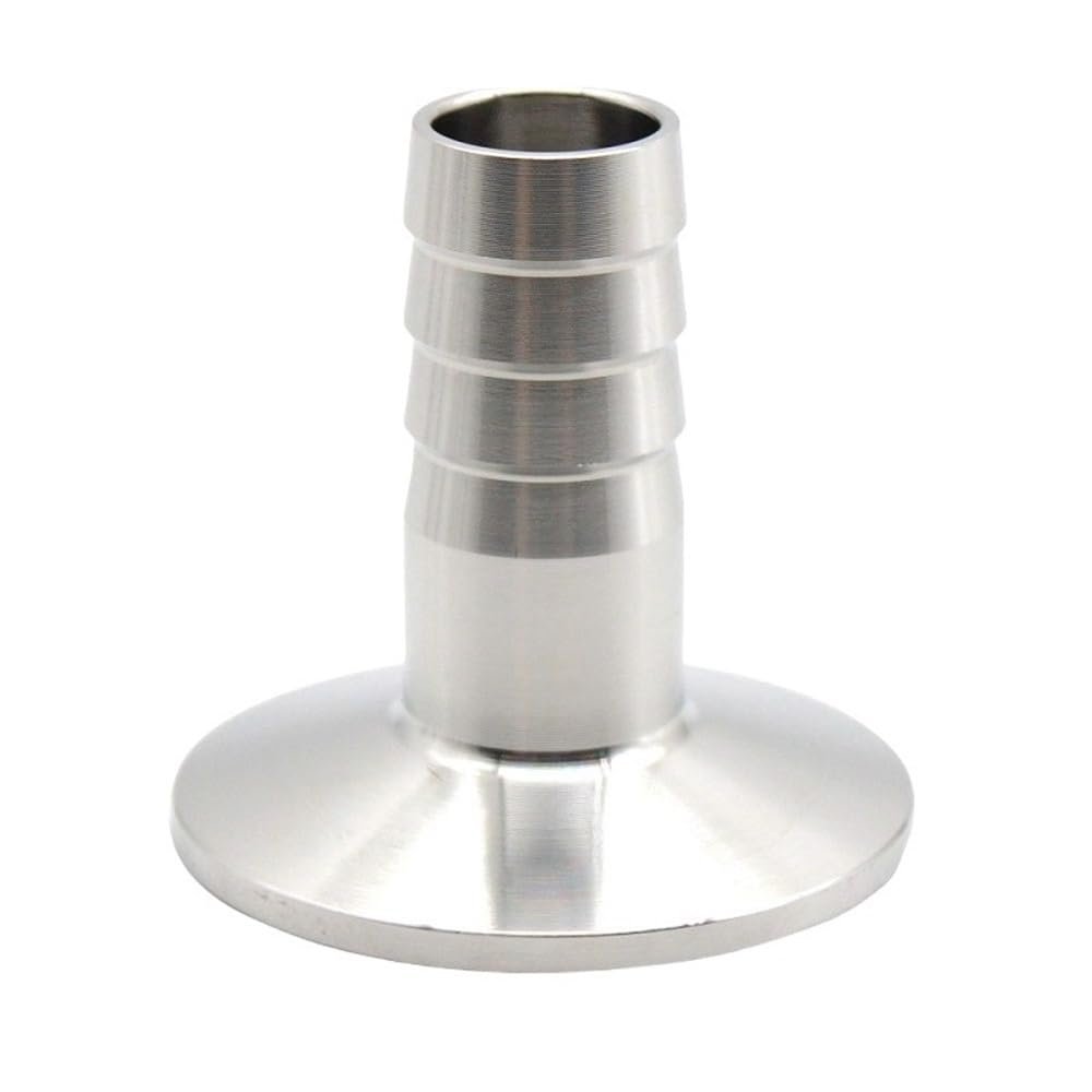 Durable SS304 Tri-Clamp Hose Fitting - Sanitary Pipe Adapter TC25.4/50.5/64 (32 mm x 64 mm)