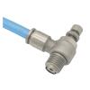 1/2" BSP x 8 mm Push-In Pneumatic Air Flow Control Valve, 304 Stainless Steel view 1