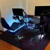 Gaming Chair Floor Mat, 80 x 120 cm, Non-Slip view 2