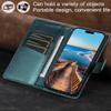 BAILI Phone Case for vivo Y29S 5G, Card Slots, Stand, Line Pattern, Wallet Case, Green view 3