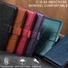 BAILI Phone Case for vivo Y29S 5G, Card Slots, Stand, Line Pattern, Wallet Case, Green view 4