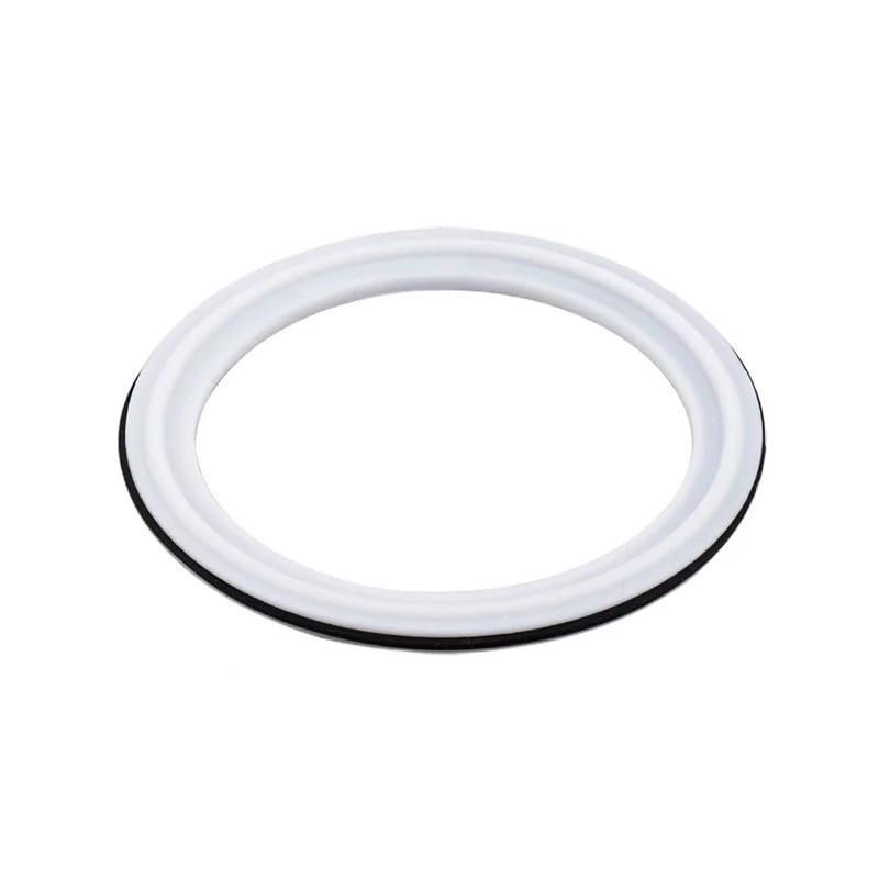 1-Piece 1.5-Inch Tri-Clamp PTFE Envelope Gasket with EPDM Filler, 38 mm–50.5 mm