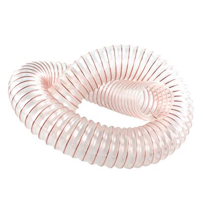 CYJAZNHH Transparent Flexible PU Hose with Copper Wire, 20 mm Inner Diameter, 1 m