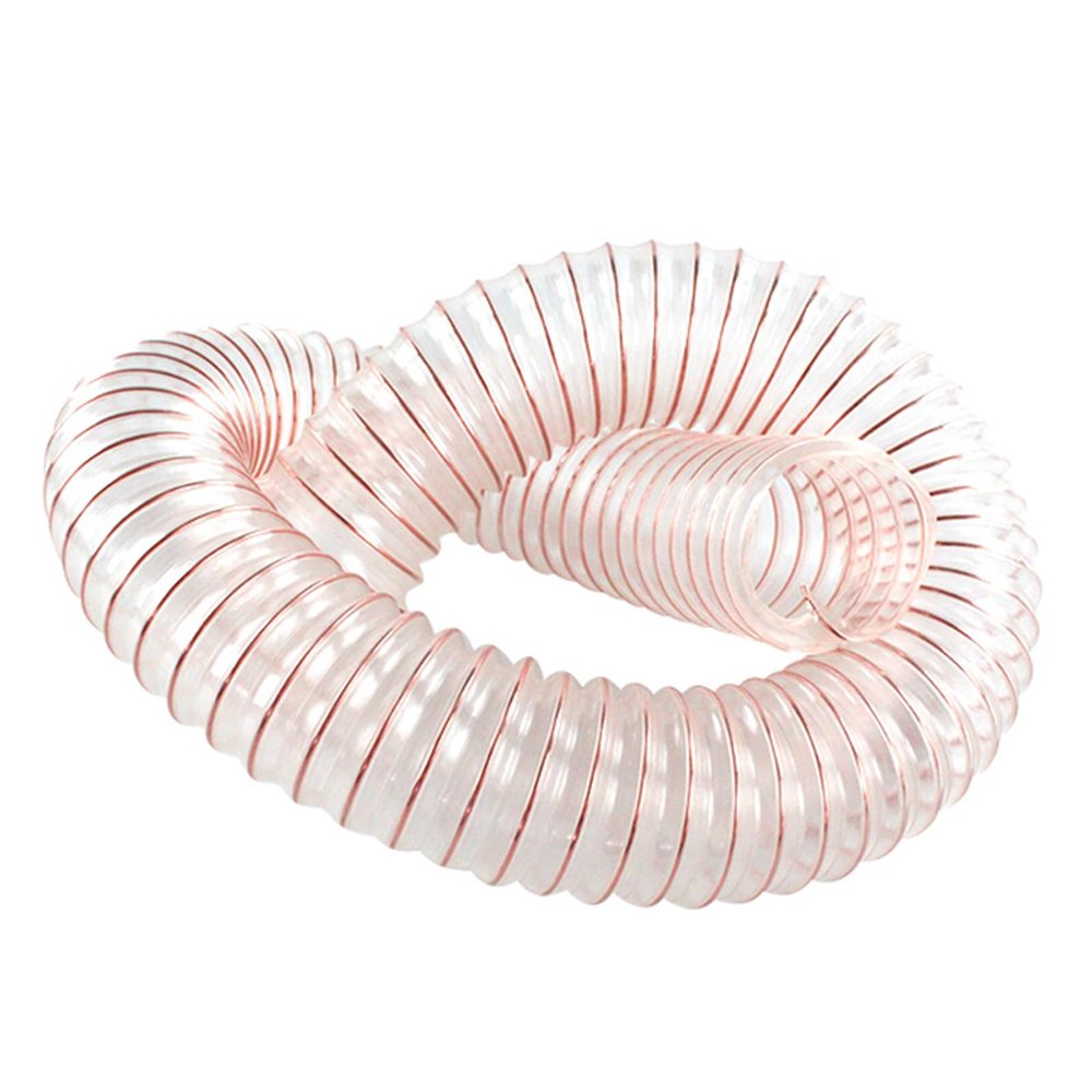 CYJAZNHH Transparent Flexible PU Hose with Copper Wire, 20 mm Inner Diameter, 1 m