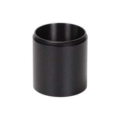 Fazvncv M48 x 0.75 mm Aluminum Extension Tube with Thread for Camera Spacing, Anti-Reflective Design