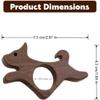 WERIGONI Wooden Book Page Holder, Thumb Clip, Bookmark Gift view 2