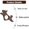 WERIGONI Wooden Book Page Holder, Thumb Clip, Bookmark Gift view 3