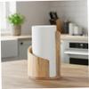 Mountain Wooden Paper Towel Holder, Decorative Countertop Holder, Wood Color view 3