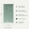 murando - Premium Rectangular Headboard, 40 x 60 cm, Upholstered view 4