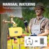 Fabater Waterproof WiFi Sprinkler Timer, Programmable Smart BT Hose Timer for Yard and Lawn, 2-Zone Control for Flexible Irrigation, for Home Gardens view 2