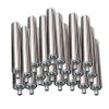 IEOWY 25 mm Stainless Steel Conveyor Rollers, Heavy-Duty Replacement Rollers for Industrial and DIY Projects (5-Pack, 25 mm Diameter x 100 mm Length), Durable, Rust-Resistant, Easy to Install view 1